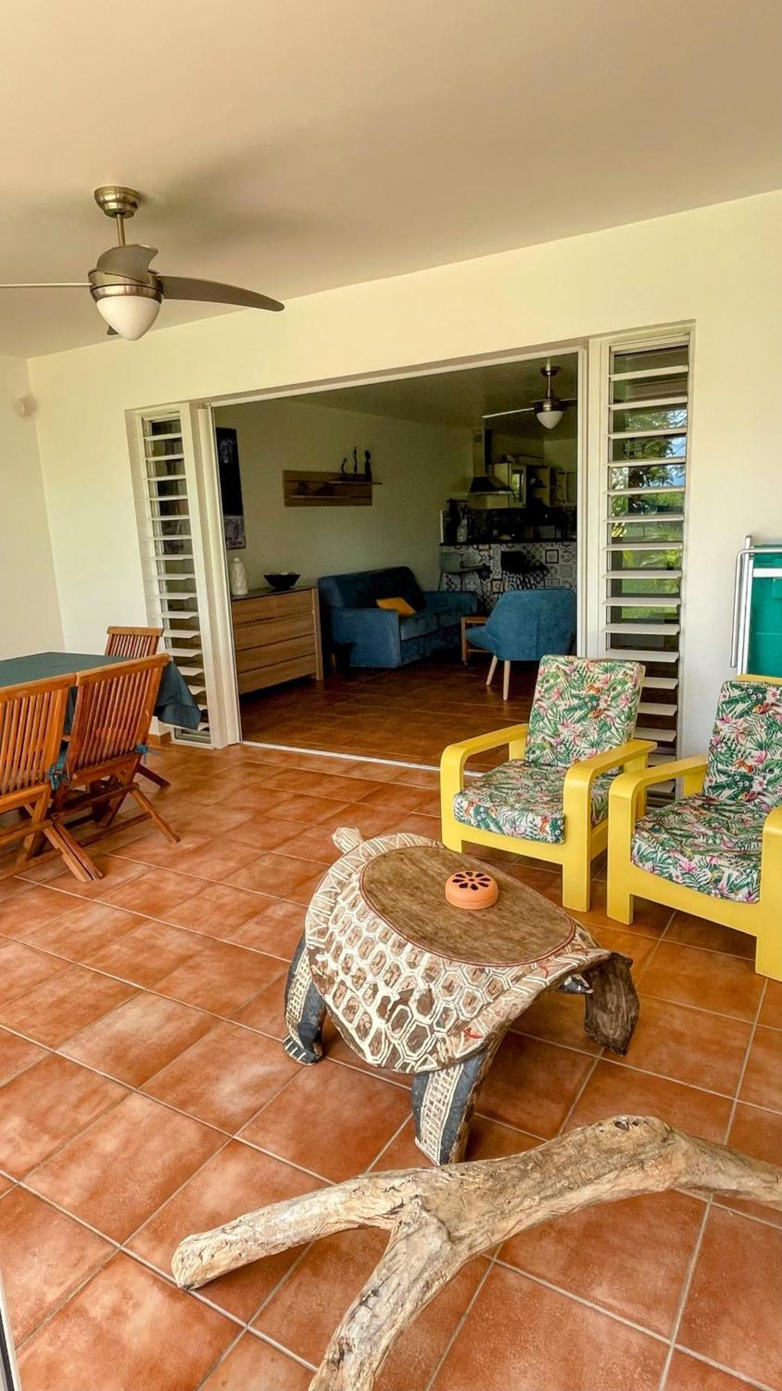 Cauris Lodge Du Marisol Vue Mer Acces Direct Plage Avec Citerne D Eau 哥西尔 外观 照片
